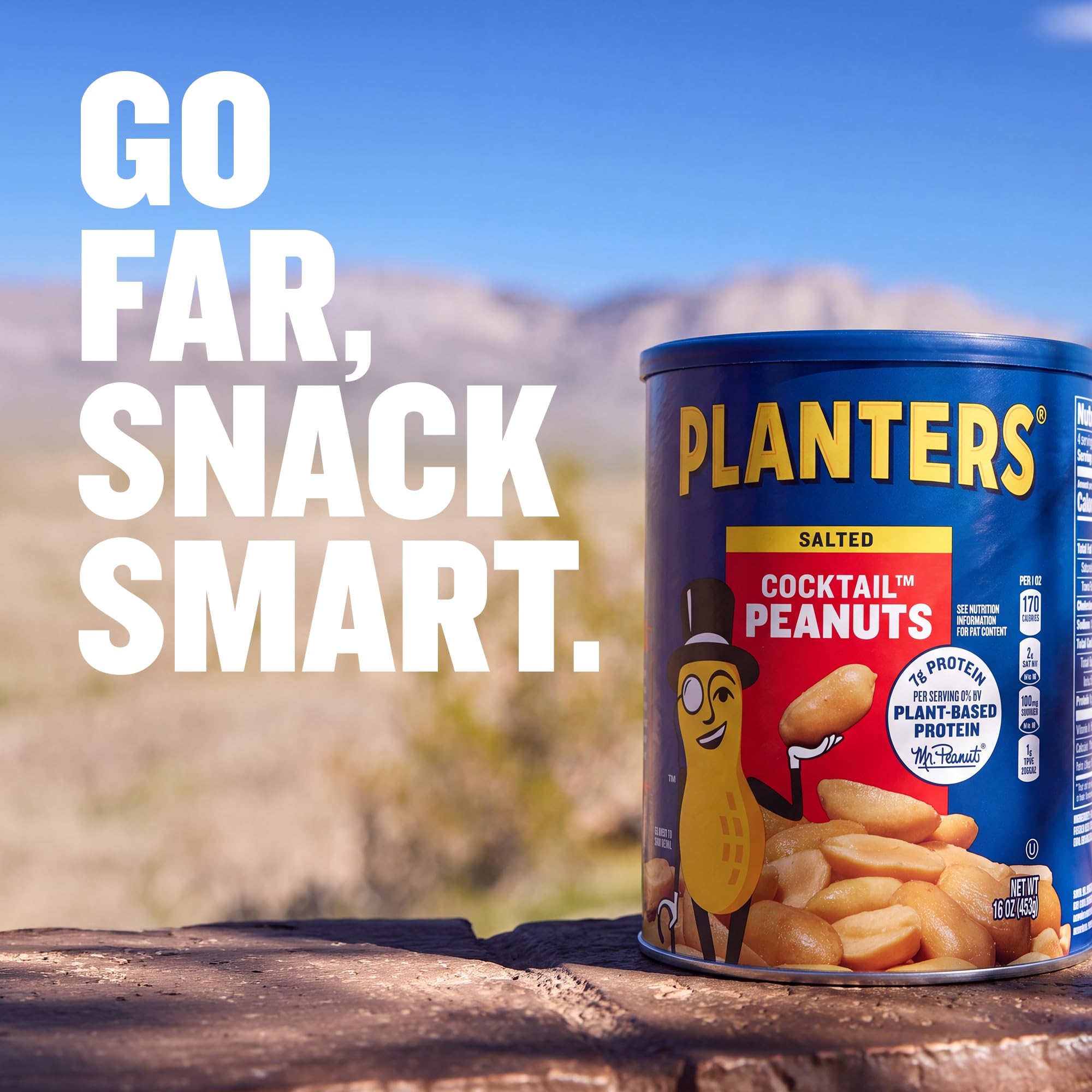 Amazon | PLANTERS Salted Cocktail Peanuts, Party Snacks, Plant